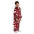 Snuggs Kids Blanket Onesie Red Christmas Deer